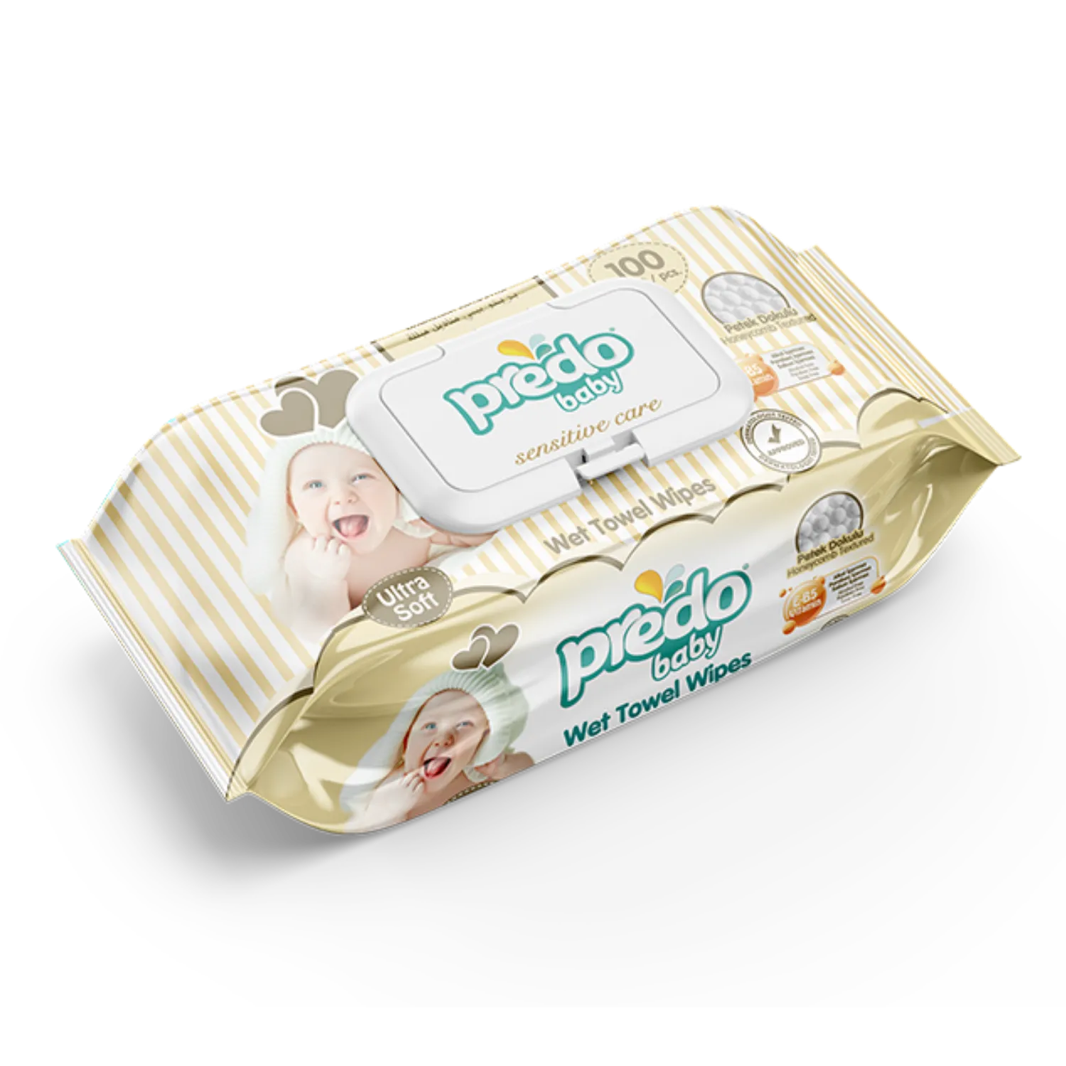 مناديل مبللة للأطفال Predo Baby – 100 قطعة
